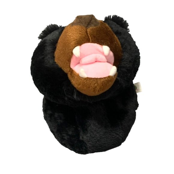 Adore Plush Wall Mount Decor Plaque Black Bear 12 in tall - Picture 3 of 6